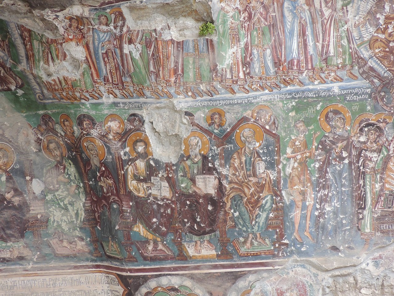 1.17. Οι Αγιογραφίες (Νωπογραφία) της Μονής Παναγίας Σουμελά